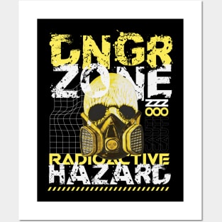 Danger Zone Radioactive Hazard Posters and Art